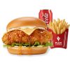 Hot Honey Burger Meal