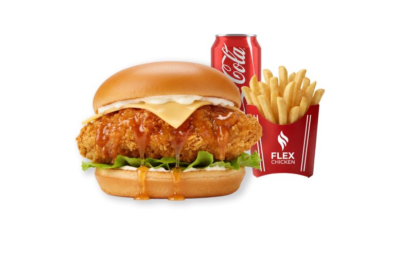 Hot Honey Burger Meal